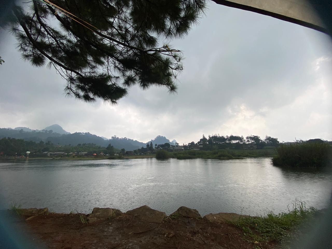 Tents and Laughter by the Lake